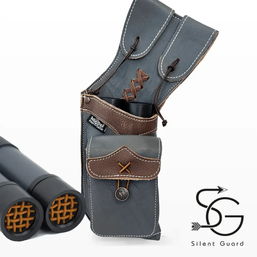 Lederköcher Mui –mit Silent Guard Einsatz für lautlosen Halt