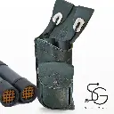 Lederköcher Kendal – mit Silent Guard Einsatz für lautlosen Halt